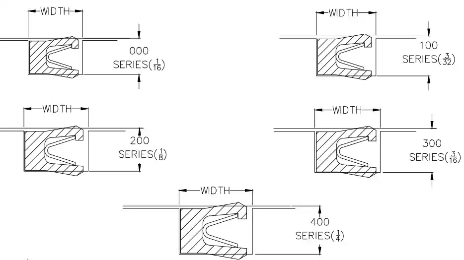 spring energized seal diagrams